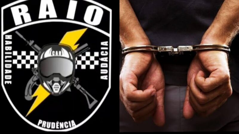 Guarantã: Equipe RAIO prende homem com mandado de prisão em aberto