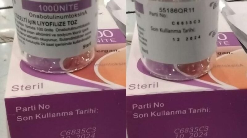 Anvisa alerta sobre falsificação de Botox e ordena apreensão de lote