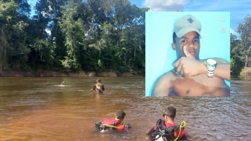 Guarantã: Corpo de jovem desaparecido no Rio Braço Norte é encontrado