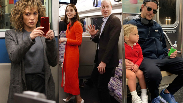 Até a realeza! Famosos que usam o transporte público