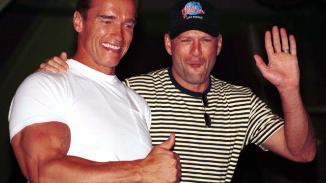 Arnold Schwarzenegger sobre Bruce Willis: "É uma grande estrela"