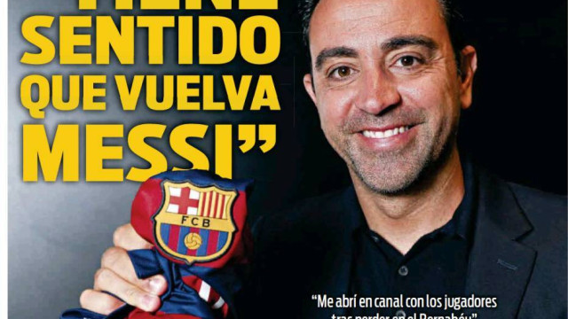 Lá fora: Xavi sonha com Messi e Real Madrid ‘pesca’ Bellingham