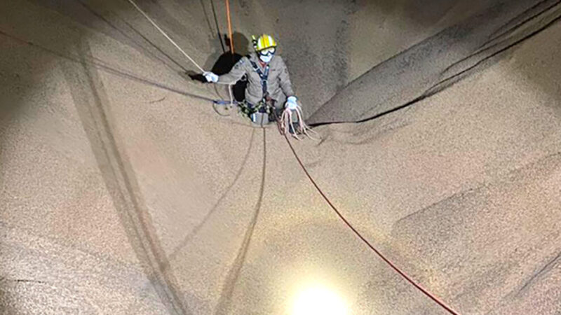 Dois trabalhadores morrem soterrados em silo no Médio Norte