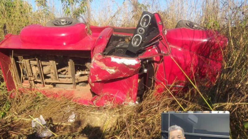 Empresário de Compra de Ouro morre após se envolver em acidente na BR-163 entre Guarantã e Matupá