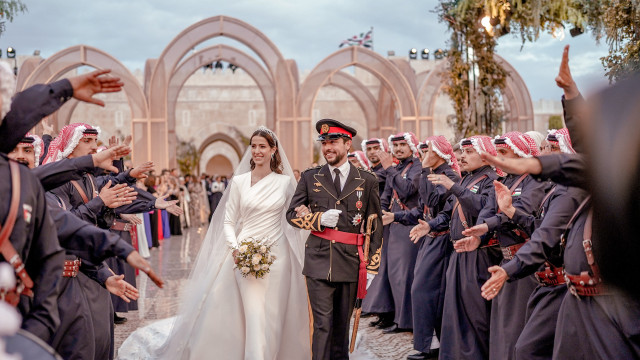 A incrível cerimônia de casamento do príncipe Hussein da Jordânia