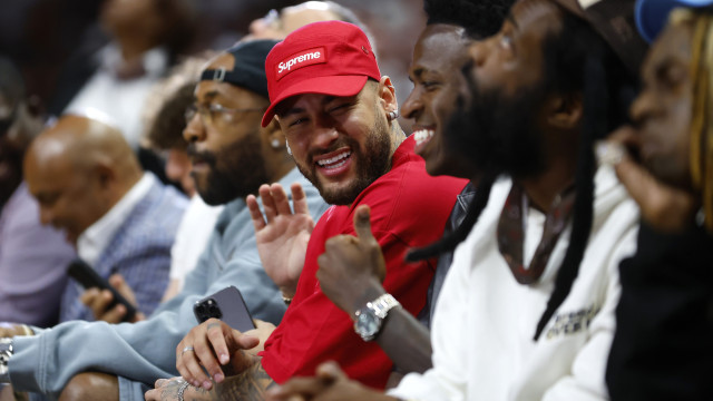 Neymar continua ‘presente’ na NBA e levou Vinícius Júnior