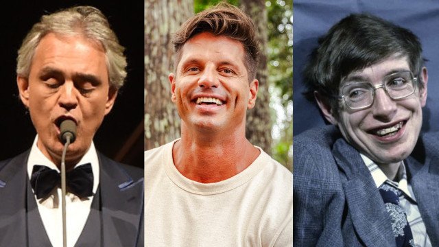 Famosos com deficiências que têm carreiras de sucesso