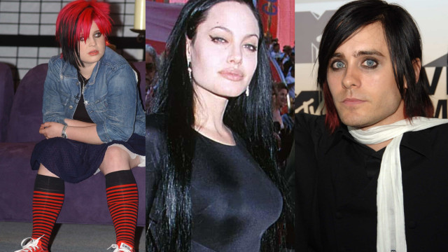 Góticos, emos? Famosos que tiveram uma fase alternativa!