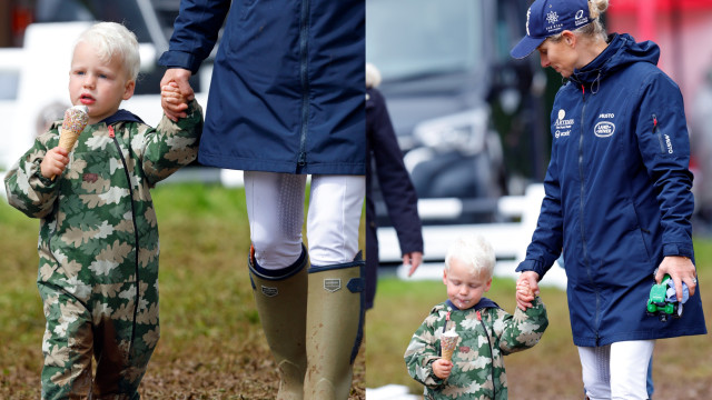 Reveladas raríssimas fotos do filhos de Zara Tindall (sobrinha do rei)