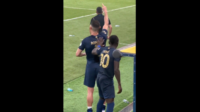 Cristiano Ronaldo em modo treinador? Sim, aconteceu novamente