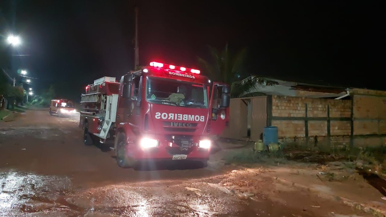 Guaranta do Norte: incêndio em residência nesta madrugada de quinta feira (28/09)