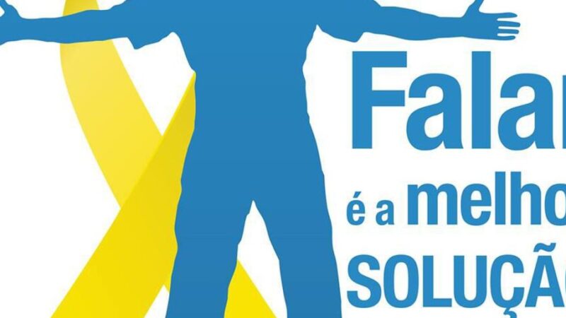 Campanha conscientiza sobre prevenção ao suicídio