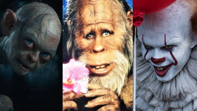Bonitos, feios? Os atores por trás dos monstros de Hollywood