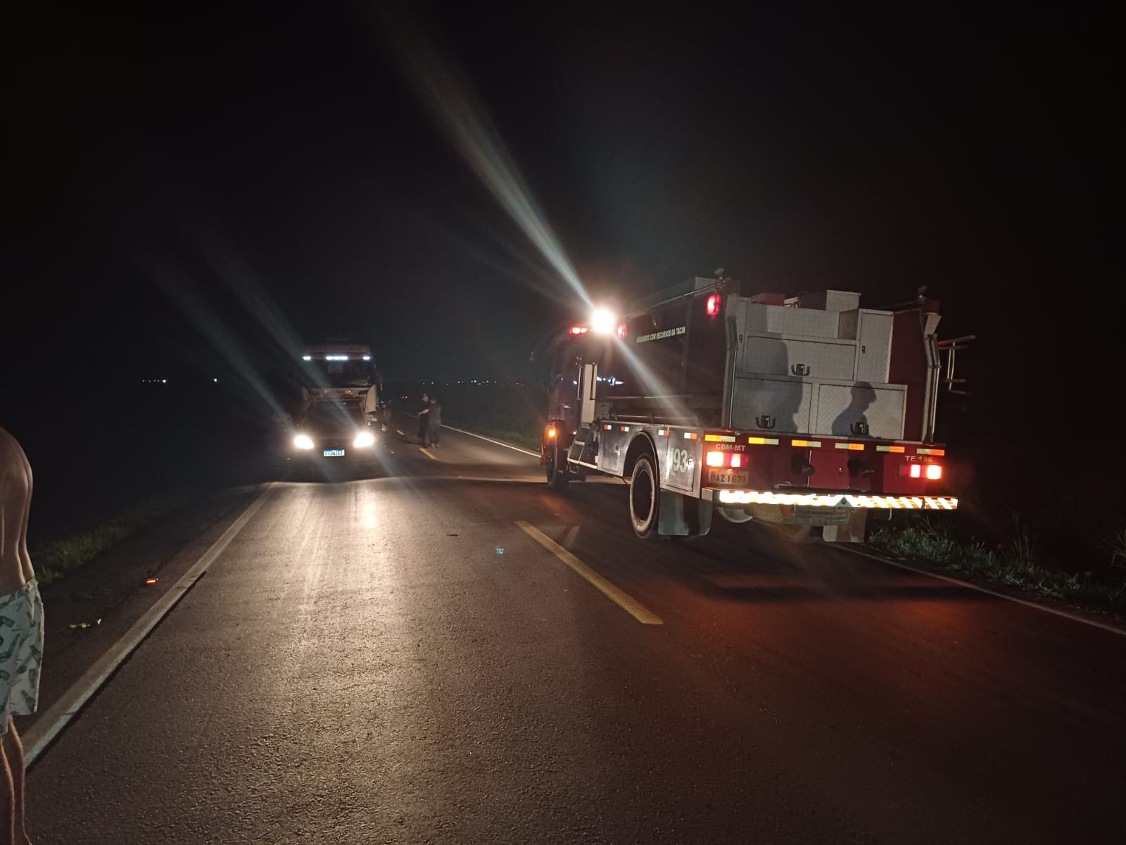 Matupá: Três acidentes são registrados no mesmo local na BR-163