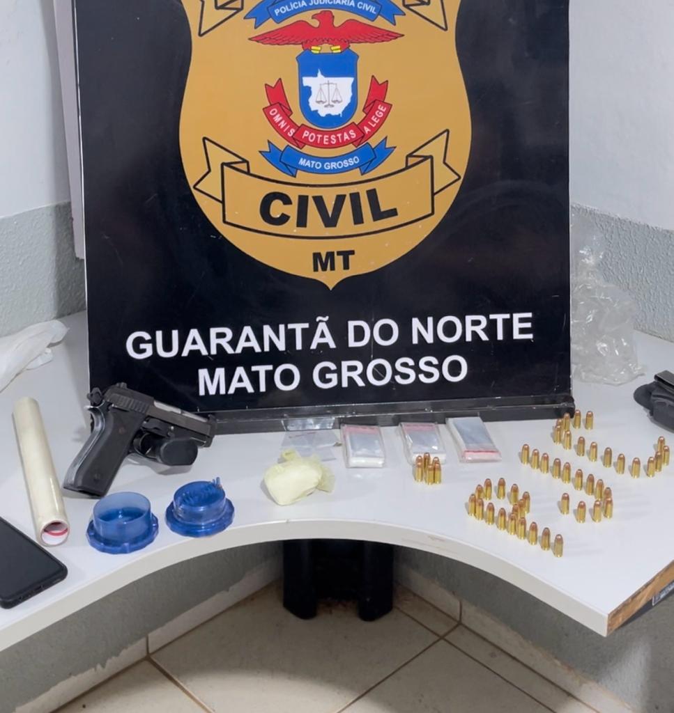 Guarantã: Polícia Civil prende suspeito após tortura e sequestro; vítima era fugitiva da cadeia de Peixoto