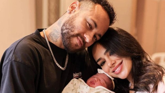 Nasce Mavie, filha de Neymar e Bruna Biancardi