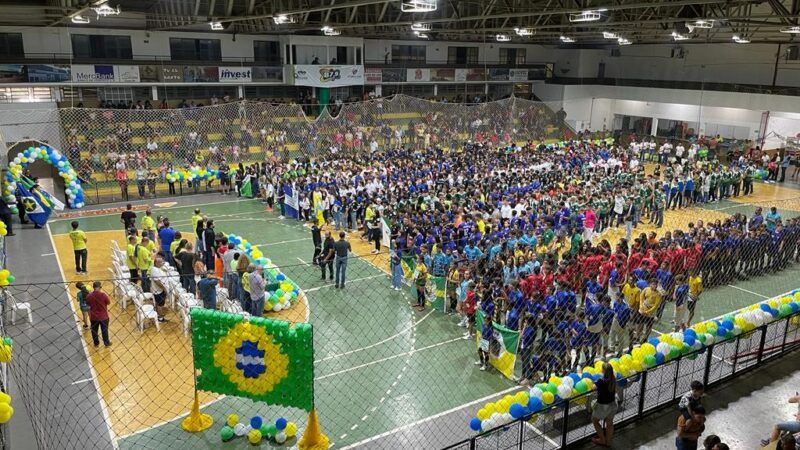 Guarantã do Norte campeão geral do 35º Jogos Estudantis Vale do Teles Pires com 266 pontos