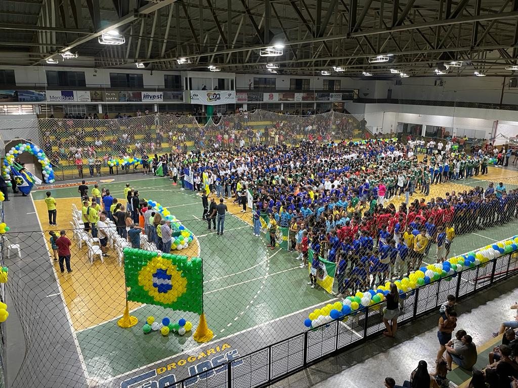 Guarantã do Norte campeão geral do 35º Jogos Estudantis Vale do Teles Pires com 266 pontos