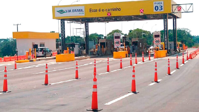 Tarifa de pedágio em rodovias estaduais no Nortão ficam mais caras a partir de hoje