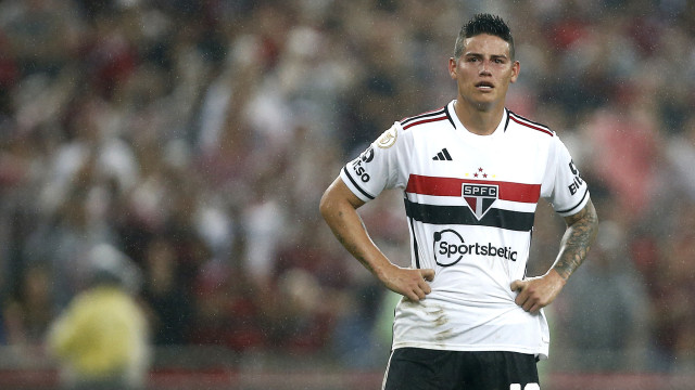 James Rodríguez, Arboleda e Ferraresi voltam e devem reforçar o São Paulo diante do Cuiabá
