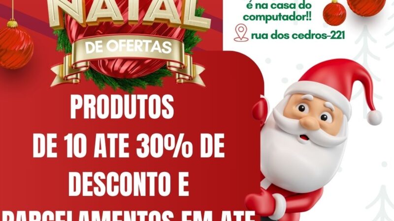 Casa do Computador lança promoção em vários produtos de até 30 % de desconto