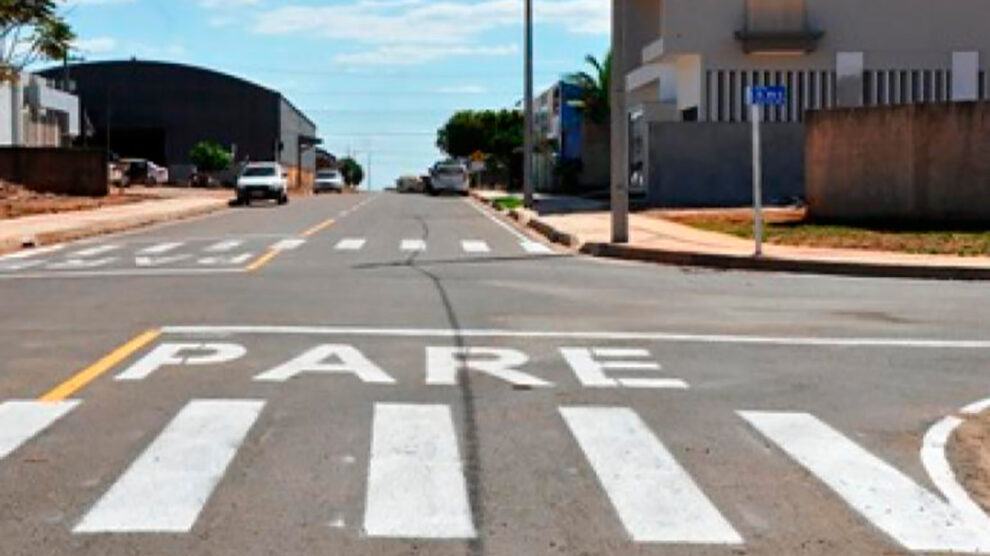 Matupá otimizará sistemas de sinalização viária na área urbana; R$ 1,7 milhão