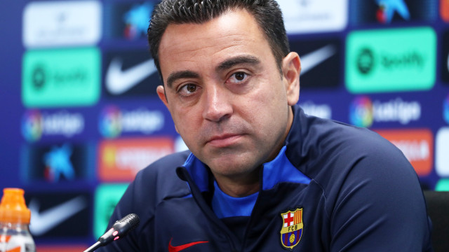 Xavi minimiza tropeço do Barcelona diante do Antuérpia: ‘A derrota que dói foi contra o Girona’