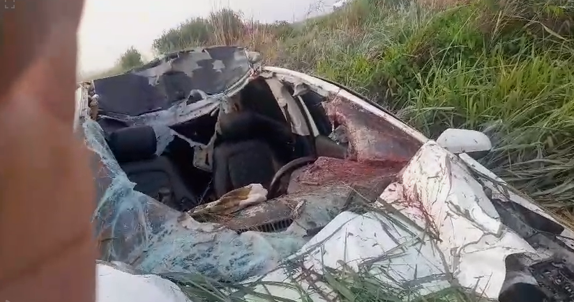 Guarantã: Condutor de veículo fica em estado grave após atropelar boi na BR-163