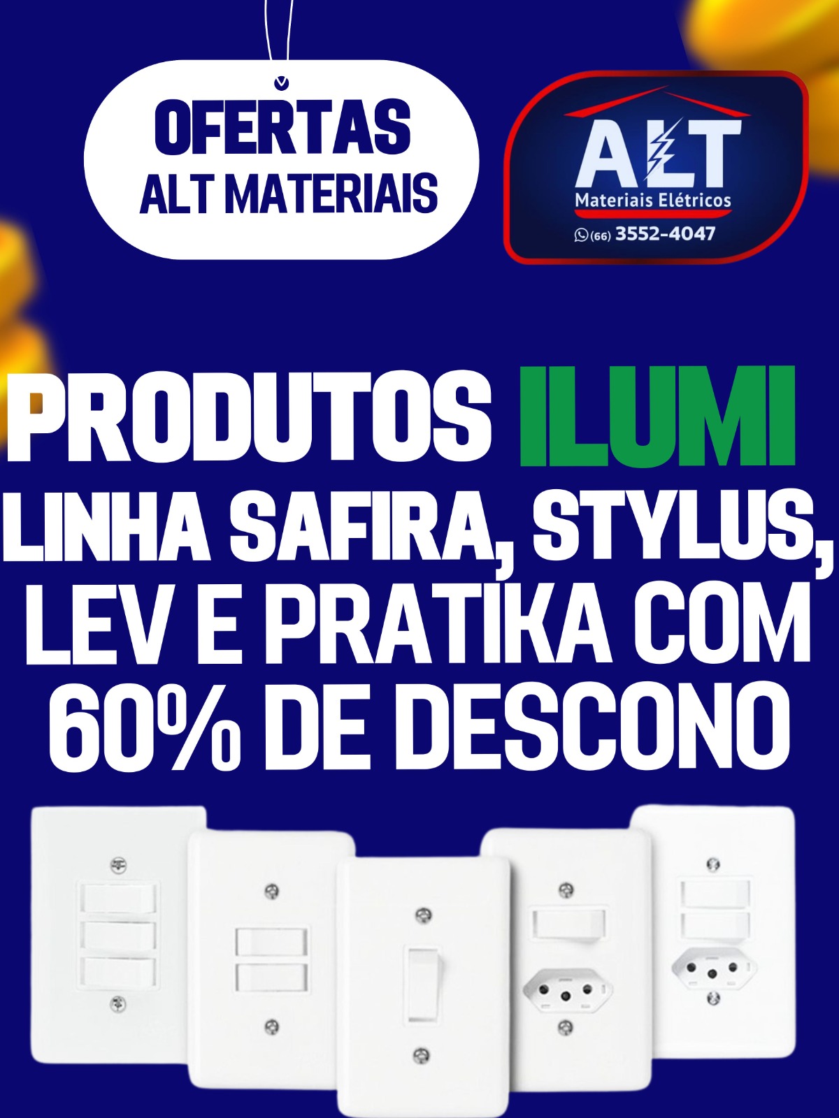 Guarantã: Confira as promoções imperdíveis da Alt Materiais Elétricos