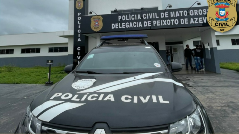 Adolescentes integrantes de facção criminosa são apreendidos pela Polícia Civil em Peixoto de Azevedo
