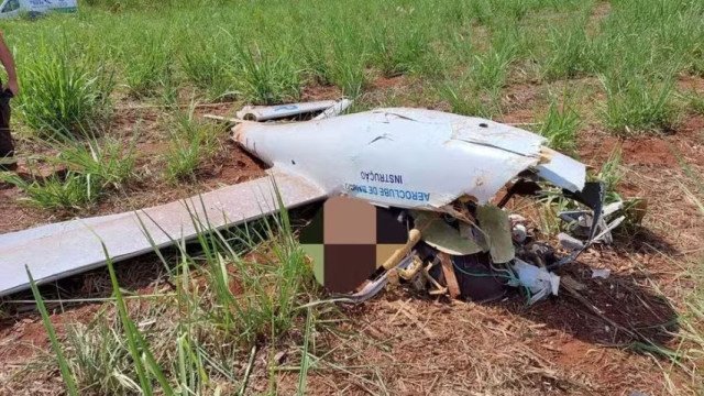 Piloto morre após queda de avião de pequeno porte no interior de São Paulo