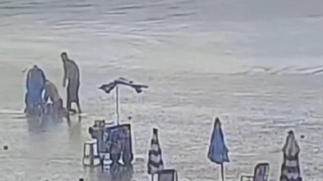 Banhista morre após ser atingida por raio em Praia Grande