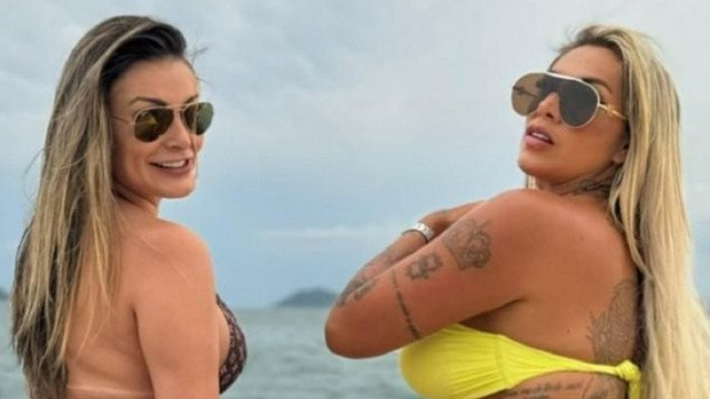 Andressa Urach diz que vive affair com Juju Ferrari