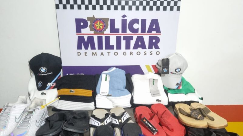 Guarantã: Quatro menores são conduzidos por furto em comércio de roupas