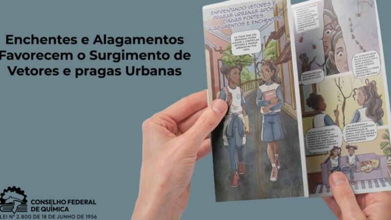 Cartilha mostra como evitar vetores e pragas após alagamentos