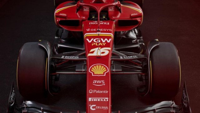 Ferrari apresenta modelo para a temporada 2024 da Fórmula-1, o último antes de Lewis Hamilton