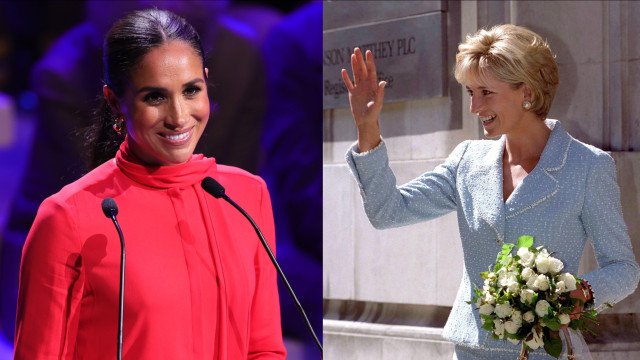 Acusada de exploração, Meghan Markle usa relógio de luxo que era de Diana
