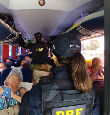 Mato Grosso: PRF prende homem por importunação sexual em ônibus na rota Campo Grande-Cuiabá