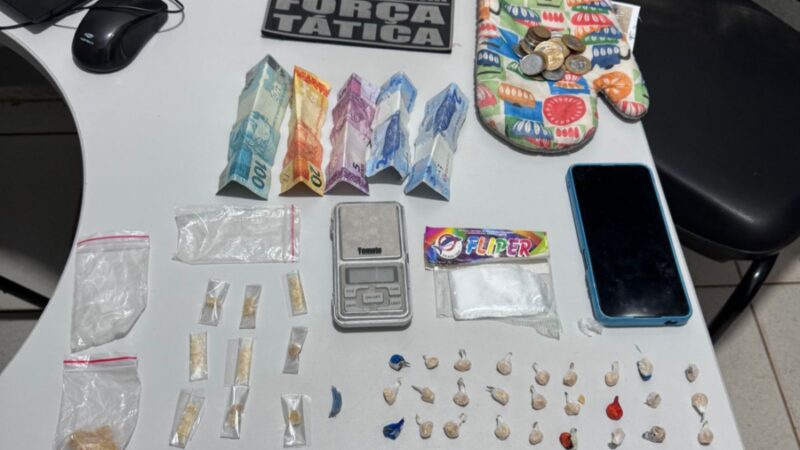 Guarantã: Operação Força Total resulta em prisão por tráfico de drogas