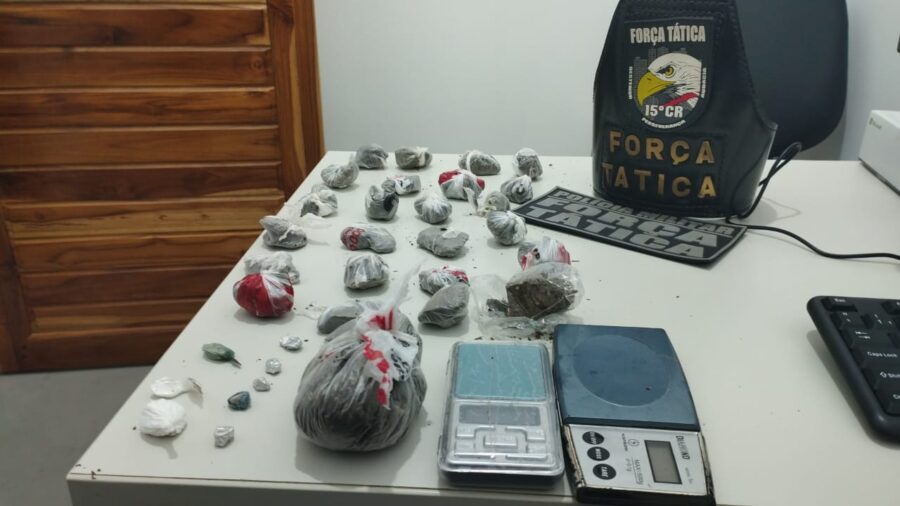 Matupá: Operação “Força Total” da Polícia Militar resulta na apreensão de drogas e detenção de menores infratores