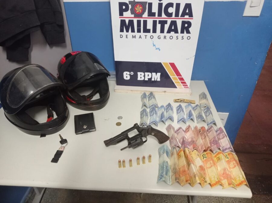 Cáceres: Adolescentes são apreendidos por porte ilegal de arma de fogo e munições