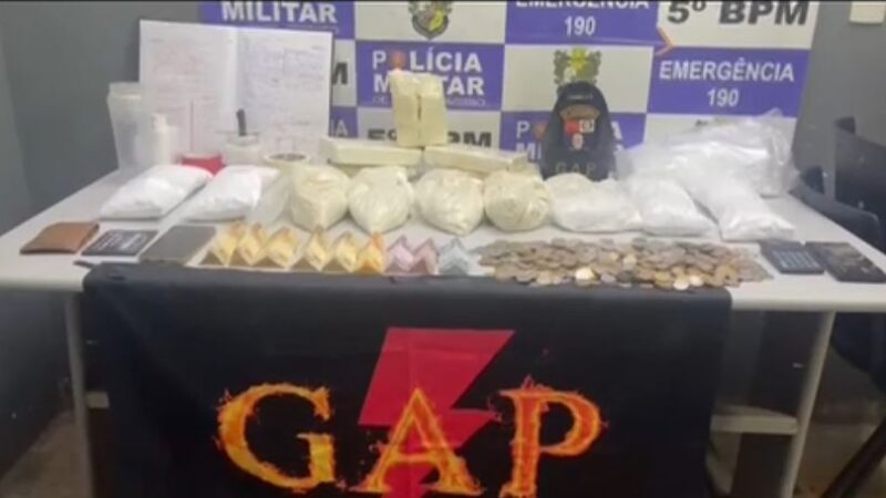 Polícia Militar prende homem por tráfico de drogas e receptação em Rondonópolis