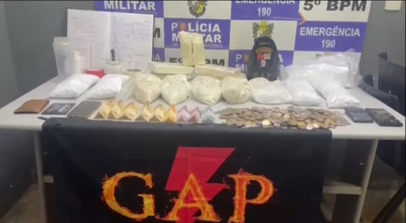 Polícia Militar prende homem por tráfico de drogas e receptação em Rondonópolis