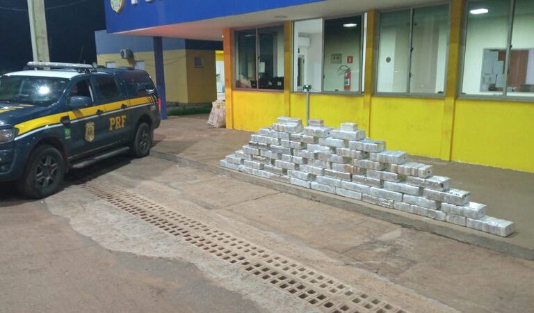 PRF: Grande apreensão de drogas durante fiscalização na BR-364