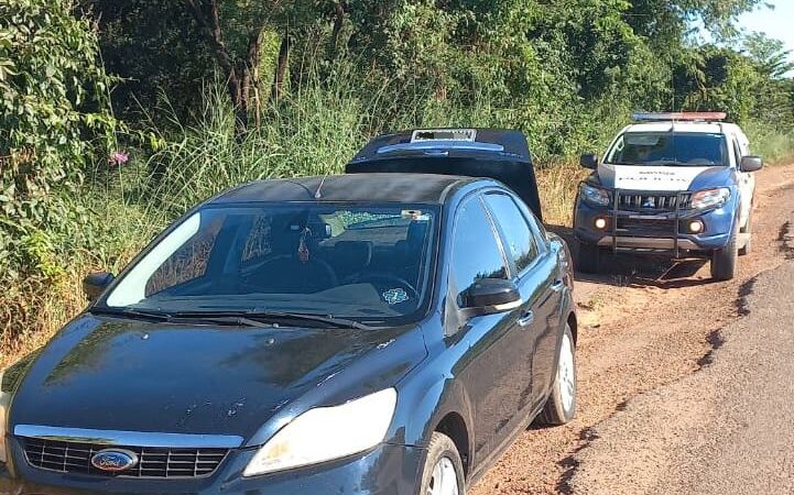 Polícia Militar captura dupla após roubo de veículo em Nova Xavantina