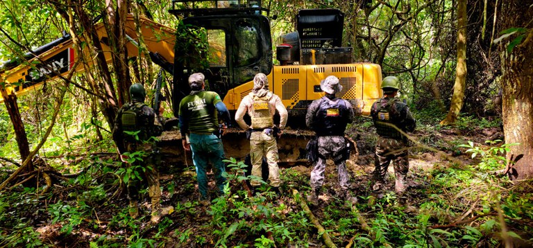 Operação Ouro Viciado: Forças de segurança unidas contra a extração ilegal de ouro em terra indígena