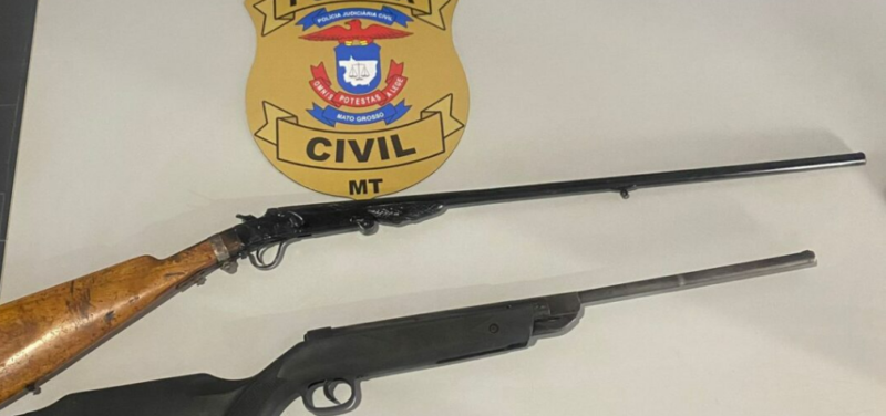 Polícia prende suspeito de tentar matar ex-mulher com água quente em Itaúba; armas foram apreendidas