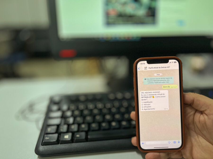 Detran-MT lança atendimento via WhatsApp para facilitar acesso ao cidadão