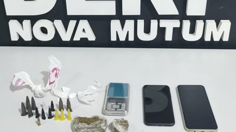Polícia Civil prende suspeitos por tráfico de entorpecentes em Nova Mutum