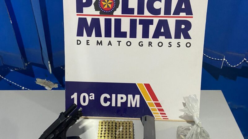 Polícia Militar prende suspeito por múltiplos crimes em Aripuanã